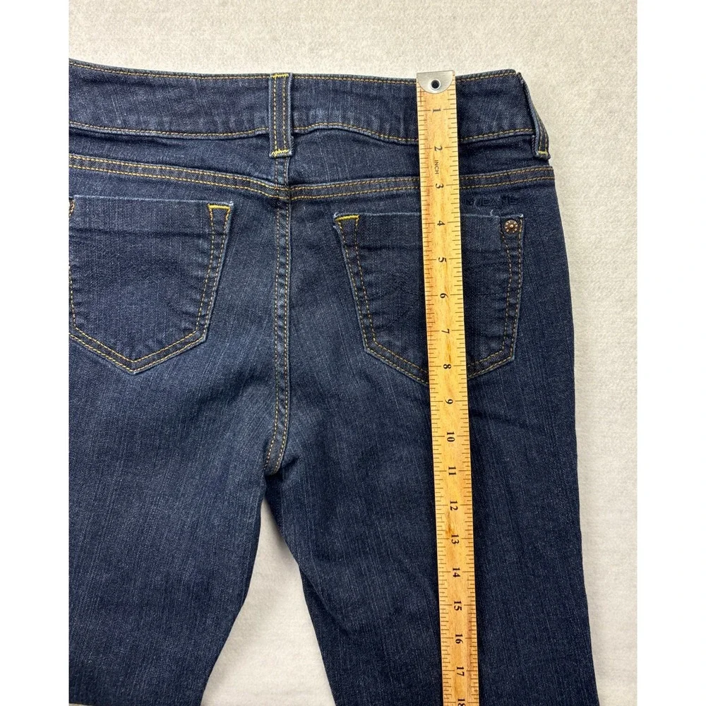 DKNY Soho Jeans Womens 6P Dark Wash Stretch Denim Blue Classic 5 Pocket‎